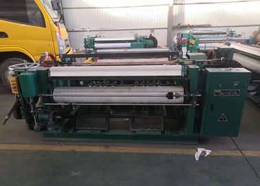 Harness Threading Metal Wire Mesh Weaving Machine , Wire Mesh Making Machine