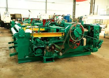 PLC Control Wire Mesh Manufacturing Machine , Automatic Crimped Wire Mesh Machine
