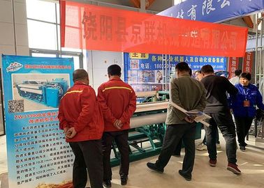 PLC Control Wire Mesh Manufacturing Machine , Automatic Crimped Wire Mesh Machine